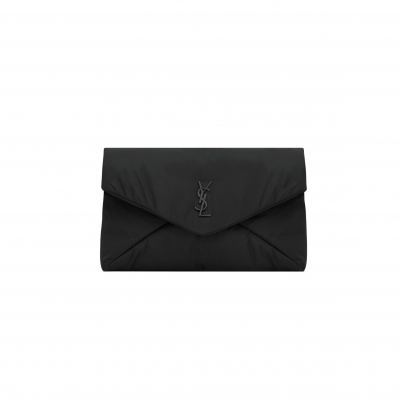 YSL CASSANDRE LARGE ENVELOPE POUCH IN NYLON 778185FACIW1000 (30*20*5cm)